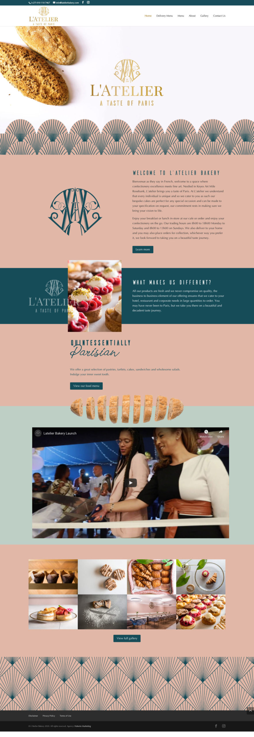 Latelier Bakery (Home Page) | KEMOSO